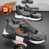 Men's Shoes Winter 2025 New Velvet Thickened Warm Sports Running Trendy Shoes Youth Thick-soled Wear-resistant Dad Shoes