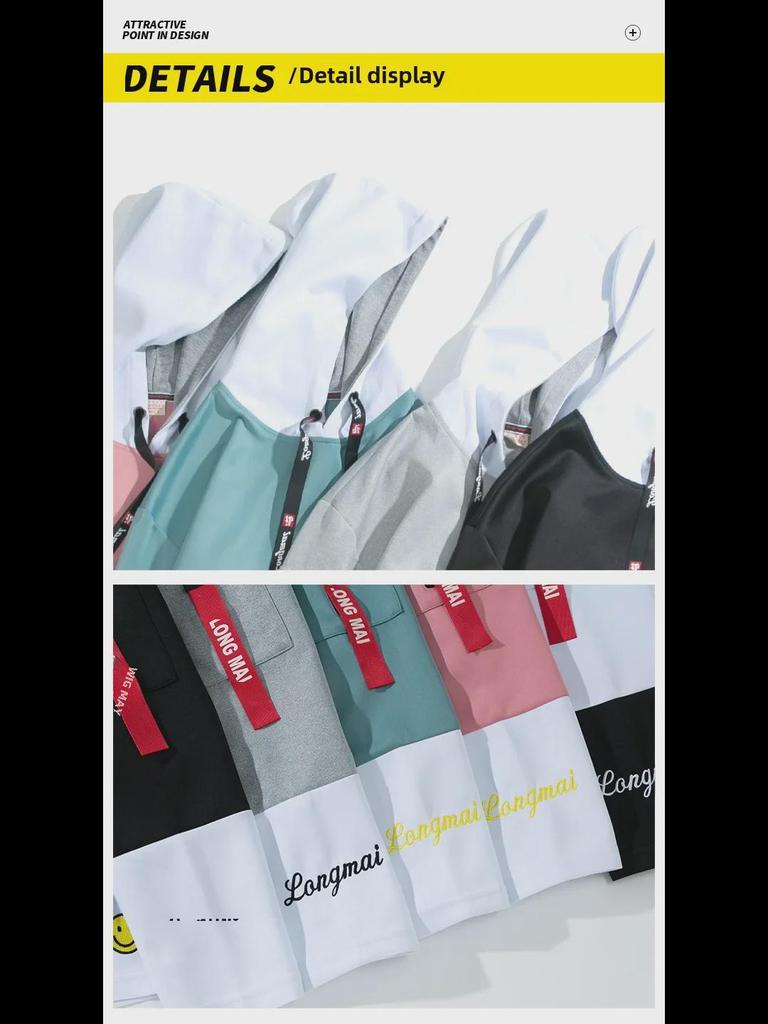 Men's Trendy Korean-Style Hooded Jacket: Youthful, Handsome Two-Piece Sweatshirt for Spring & Autumn