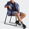 Adidas Водонепроницаемые спортивные шорты City Escape Gradient Spliced Full Print, мужские шорты синего цвета IS3338
