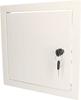 Ревизионный люк - KOTARBAU - 25 x 25 см - Металл - Белый - С ключами