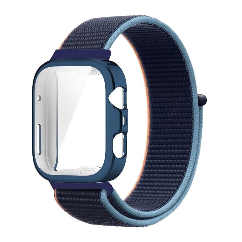 Nylon Loop Strap Sport Wristband with TPU Case Cover For Huawei Watch Fit 4 Fit4 Pro Fit 3