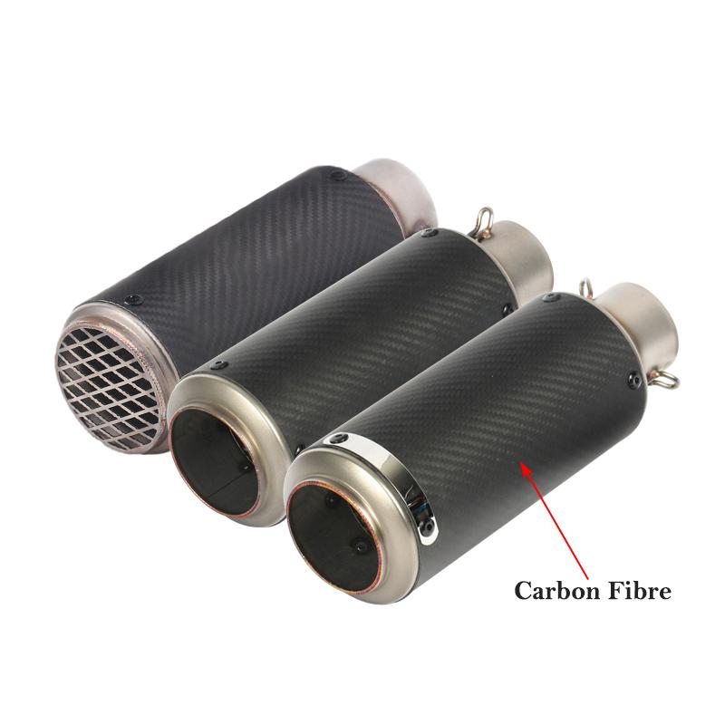 Slip On For Ducati 959 Panigale Motorcycle Racing GP Project Exhaust Escape Middle Link Pipe Carbon Fiber Muffler Moto DB Killer