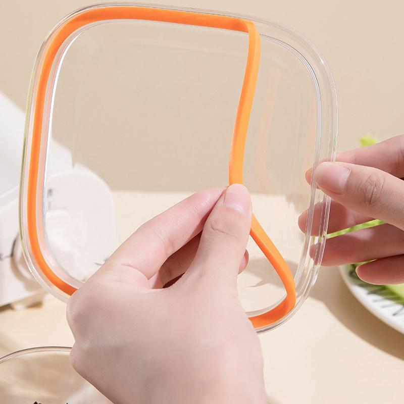 4/5 Grids Integration Salt Seasoning Box Transparent Lid Seasoning Bottle Kitchen Household Condiments Storage Container Jar