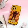 Чехол для телефона Аниме One-Punch Man Для iPhone 17,16,15,14,13,12,11 Plus,Pro Max,Мягкий Силиконовый Черный Чехол