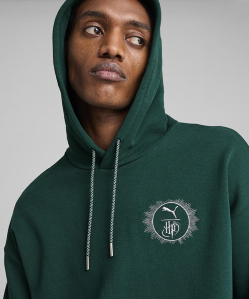 PUMA X Harry Potter Relax Graphic Hoodie - Dark Myrtle / 630093-60
