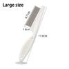 2Pcs Pet Grooming Flea Comb Stainless Steel Brush Flea Removal Massage Care Flea Hair Grooming Comb Pets Portable Accessories