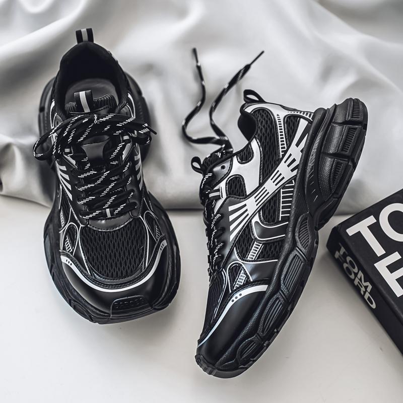 Новая мода мужская обувь Four Seasons удобная обувь для студентов и мальчиков трендовые мягкие подошвы дышащие повседневные кроссовки для бега