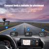 ZQKJ GM7 Head Up Display GPS для всех автомобилей Охранная сигнализация HUD Спидометр Автоматический цифровой одометр скорости Компас Датчики Аксессуары