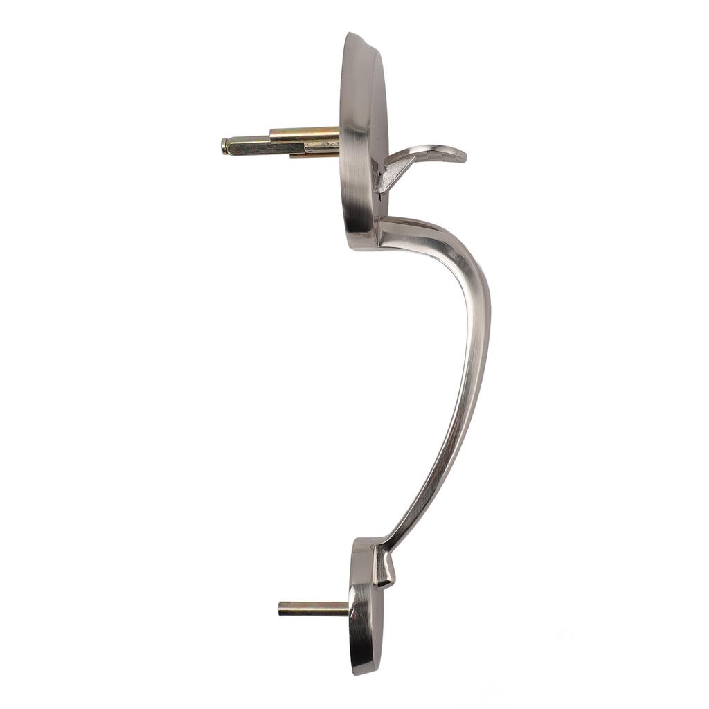 Комплект ручек для замка входной двери из цинкового сплава, устойчивый к ржавчине, стильный вид, надежная ручка для замка входной двери