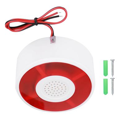 DC 12V светодиодная мигающая лампа охранная сигнализация стробоскопический сигнал предупреждающий свет сирена