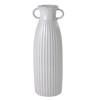 Tokyodo Vase Gray Width X Depth X Height Cm Elena Pot L GW000637 Approx. 11.5 (including Handle) Approx. 7.5 Approx. 32.5