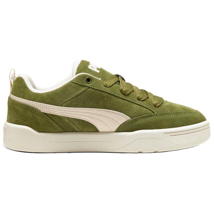 Puma Парк Стиль Жизни Натуральный Удобный Универсальный Низкие Кеды Кроссовки Унисекс Зеленый 40160612