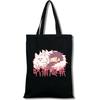 Spell Return Jujutsu Kaisen Shopping Mobile Phone White Canvas Handheld Messenger Bag