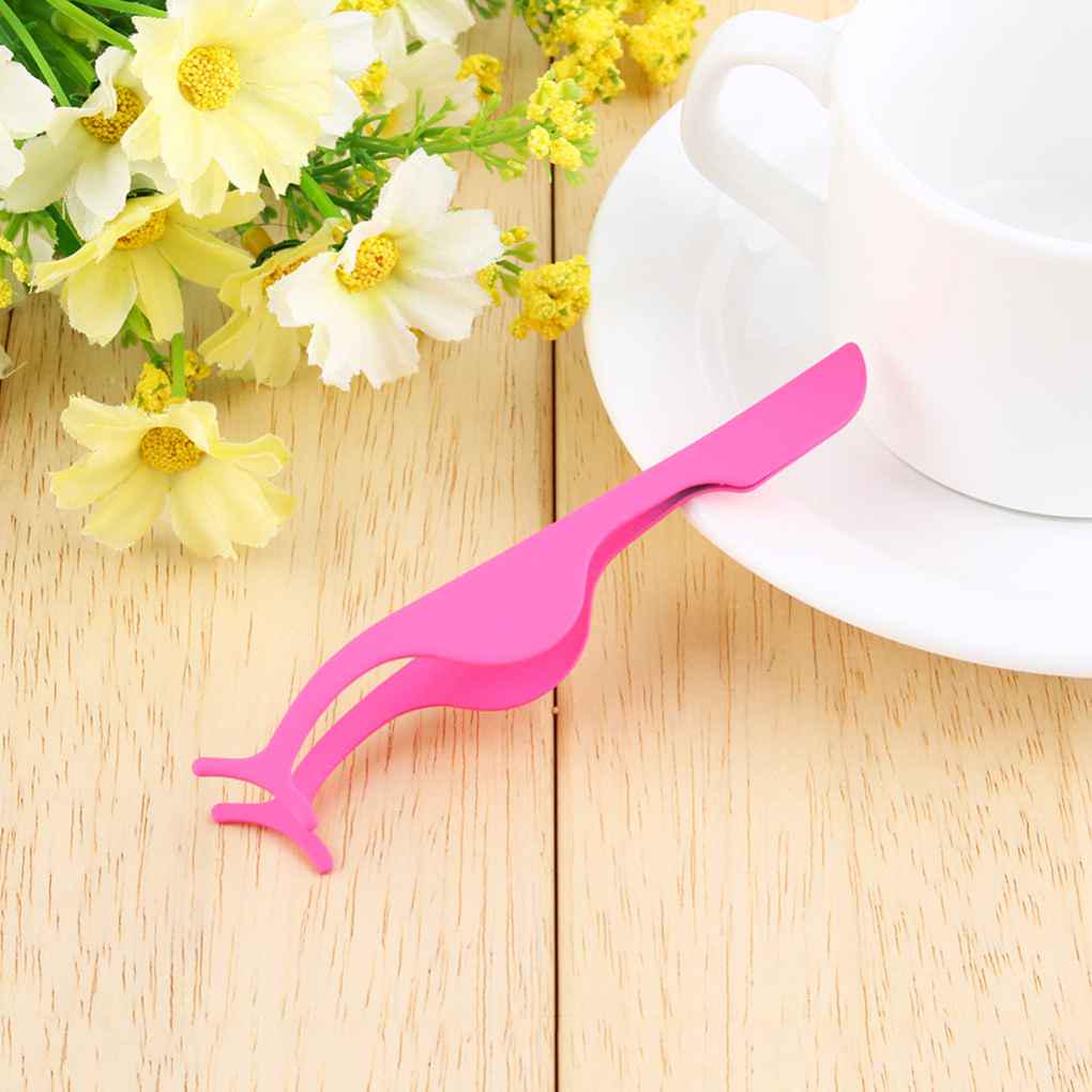 Многофункциональные щипцы для завивки накладных ресниц, пинцет, инструмент для нанесения наращенных искусственных ресниц