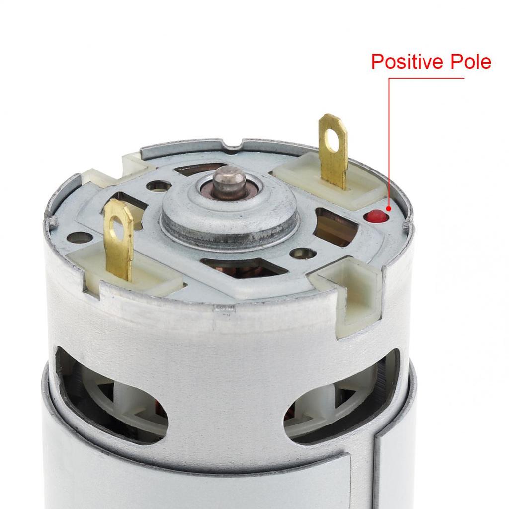 RS550 15-зубчатый двигатель постоянного тока, высокоскоростной литиевый двигатель для аккумуляторной дрели, электропилы