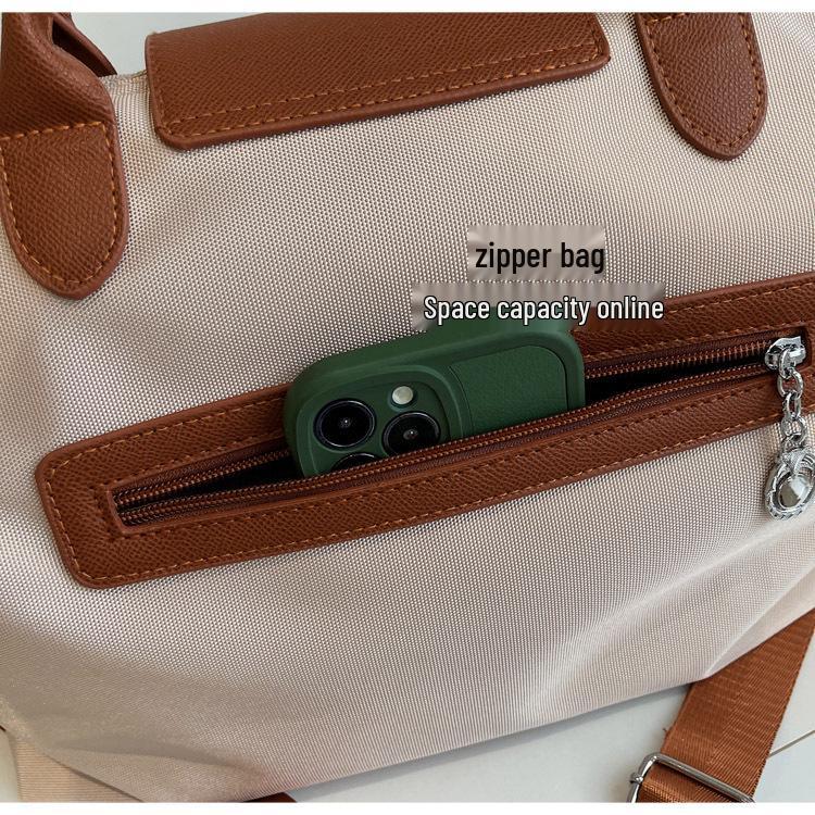 Женская легкая водонепроницаемая дорожная сумка-даффл большой вместимости для деловых и коротких поездок