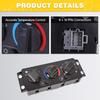 A/C Heater Climate Control Pannel Air Condition Module for Mack CHU612 CHU613 2008-2018 25110700 70826280 8+16pins