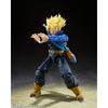 SHFiguarts Dragon Ball Z Super Saiyan Стволы — Мальчик из будущего — Приблизительно. Подвижная фигурка, окрашенная в ПВХ и АБС-пластик, 140 мм