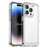 For iPhone 12 Pro 6.1 Inch Case WANLONFENG MF Series TPU Acrylic Clear Phone Cover with Tempered Glass Film
