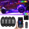 G7 4 In 1 LED Car Underglow Lights RGB Music Sync Atmosphere Lamp for SUV/Truck/Off Road Vehicles