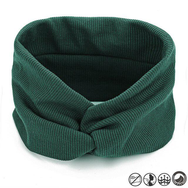 13 цветов, хлопковая повязка на голову, женская удобная повязка на голову, эластичные ленты для волос с узлом, аксессуары для волос с крестом