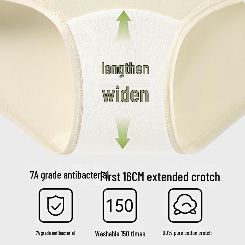 Women's Modal Cotton Antibacterial Mid-Rise Briefs