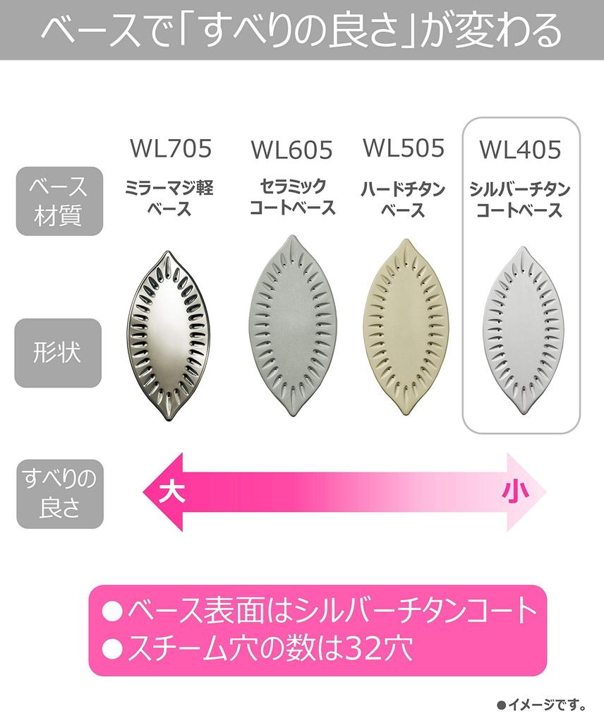 Panasonic Беспроводной паровой утюг W Head Pink NI-WL405-P