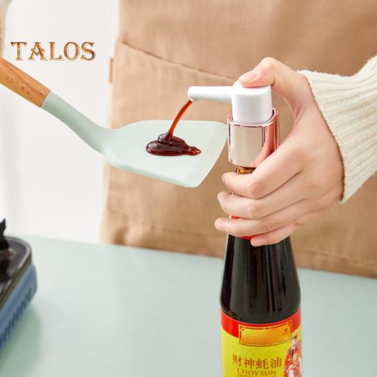 Головка насоса для бутылок, долговечная наклонная насадка на 11,5 градусов, практичная практичная головка насоса, диспенсер для томатного соуса чили, соевого соуса для ресторана