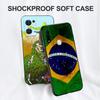 Black Tpu Case For OPPO A16 A16S A55 A94 F17 F19 Pro Reno 4 5 Lite 6 4G 5G Brazil Flag Rio De Janeiro
