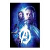 Роскошный плакат героя Marvel из шелковой ткани для декора спальни и кабинета