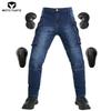 Motorcycle Riding Denim Pants Men's Four Season Harley Knight Motorcycle Off-road Racing Pants Anti Fall
