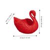 Handmade Swan Shaped Storage Tray Elegant Swan Organizer Swan Shaped Key Holder  Office Decor