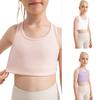 5-12 Years Kids Girls Breathable Comfortable Vest Sport Bra