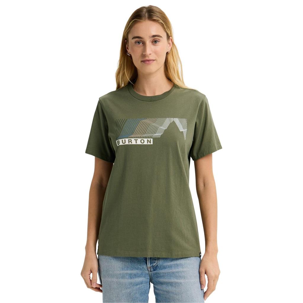 [Burton] Унисекс футболка Elmore с коротким рукавом M FOREST MOSS