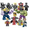 32 pcs Marvel Avengers Super Hero Comic Mini Figures Dc Minifigure Gift for Children