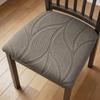 Stretch Jacquard Stretch Chair Cover Anti-slip Jacquard Chair Cover  Dining Room