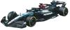 Bburago Масштабная модель-конструктор Petronas F1 Team W15 Russell BUR38208R 1/43 Mercedes-AMG (2024) E-Performance №63 G. (Оконная рама)