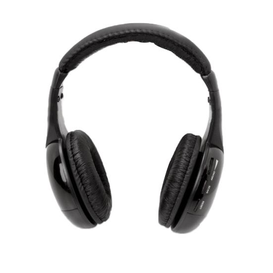 HiFi беспроводные наушники ТВ компьютер FM радио наушники гарнитуры с микрофоном