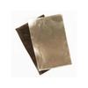 2 Metallic Leatherette Coupons 'Rayher' Gold/Bronze 9.5x15 Cm