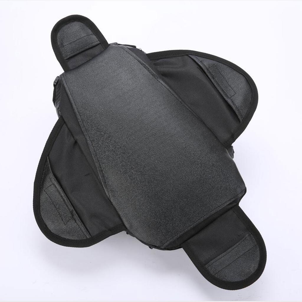 Universal Black Motorcycle Tank Bag Oxford Waterproof Magnetic Gas Oil Fuel Saddlebag Magnetic Tank Motor Saddle Bag