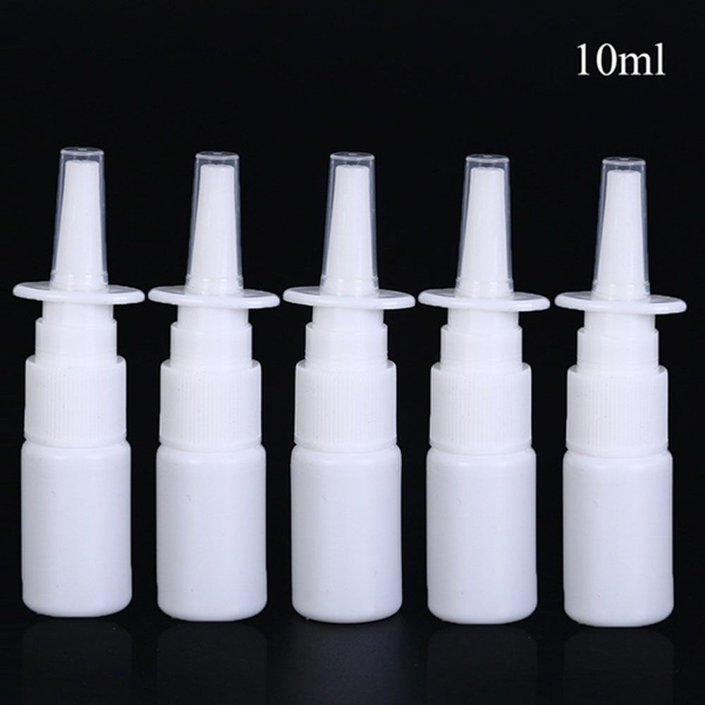 Горячая Распродажа Пластиковые Многоразовые Белые Насосные Распылители Бутылки Для Назального Спрея Пустые Бутылки Многоразовые Бутылки
