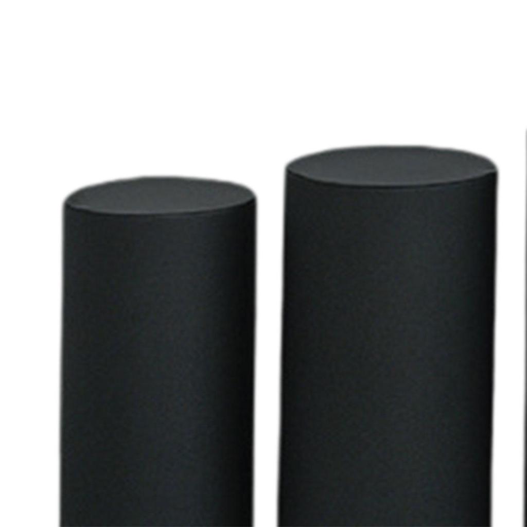 5 Pieces Cylinder Plinth Display Box Stand Covers Cylinder Dessert Pedestal Covers for Graduation Events Holidays Thanksgiving