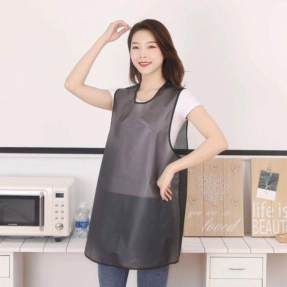 Dishwashing Work Apron with Pockets Cleaning Aprons Fashion Kitchen Apron for Women
