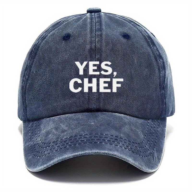 Винтажная Бейсболка YES CHEF Регулируемая Бейсболка 100% Район Винтажная Стиранная Унисекс Кепка Тракер для Мужчин Женщин
