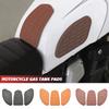 Универсальный мотоцикл Cafe Racer накладка на топливный бак боковая наклейка на бензобак защита колена винтажные боковые панели для Honda Yamaha