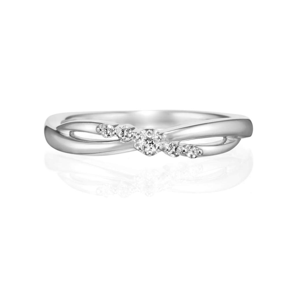 Eternal Silver Size Silver with 111824141806 [Official] 4℃ Ring, 6, Diamond,