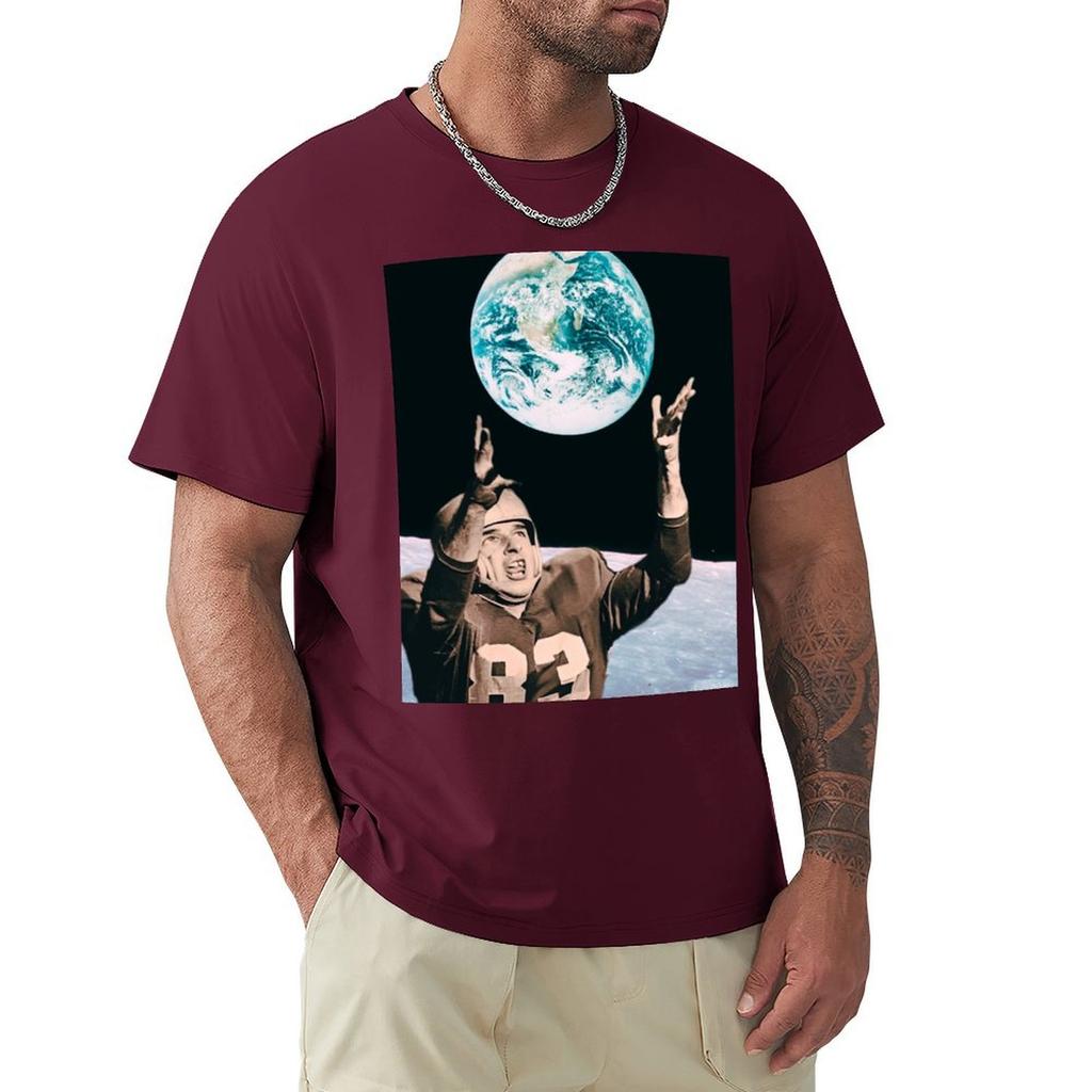 Футболка «Не роняй мяч», винтажные футболки, фирменная футболка с коротким рукавом, уличная одежда, мужские футболки для больших и высоких