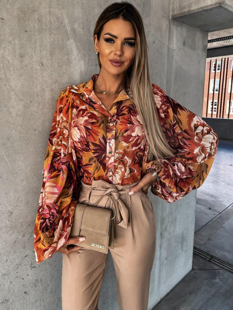 Новая осенняя рубашка с длинным рукавом 2022