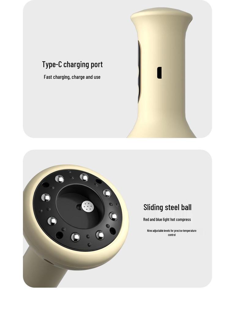 Умный электрический вакуумный массажер Xinbailu с тепловой и вакуумной терапией