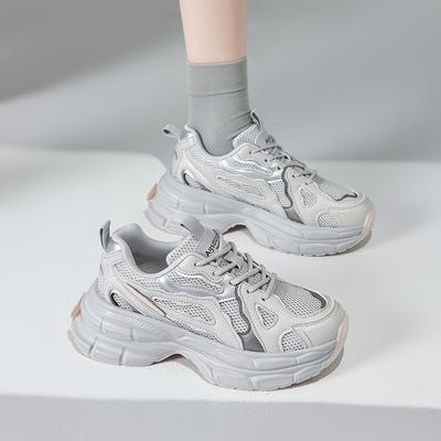 Обувь папы на платформе Augustine женская 2025 новая весна и лето повседневная для ног маленькая спортивная женская обувь легкая беговая обувь